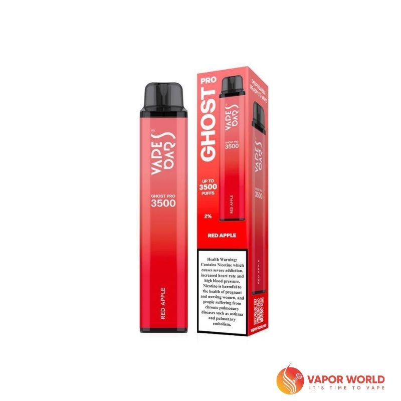 Ghost Pro 3500 Puffs – Red Apple Product Image