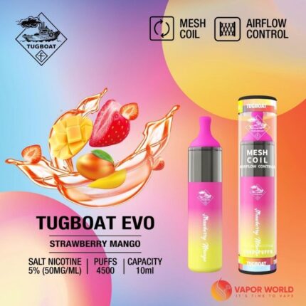 Tugboat EVO - Strawberry Mango 4500 Puffs Product Image