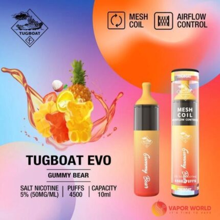 Tugboat EVO – Gummy Bear 4500 Puffs Product Image