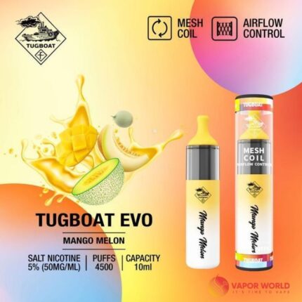 Tugboat EVO – Mango Melon 4500 Puffs Product Image