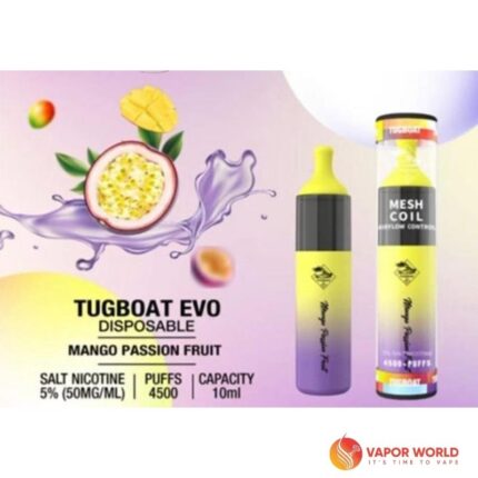 Tugboat EVO – Mango Passion Fruit 4500 Puffs Product Image