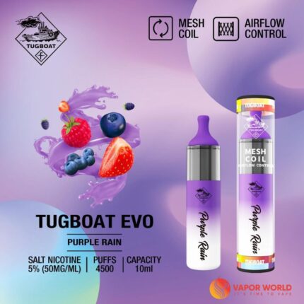 Tugboat EVO – Purple Rain 4500 Puffs Product Image