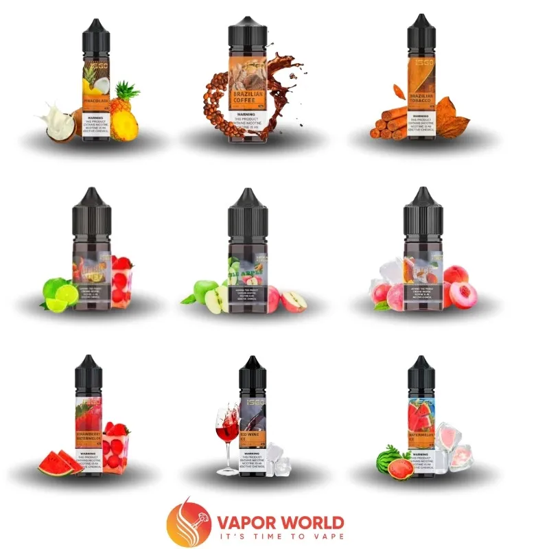 ISGO 60 ML E-Liquid 6mg and 3mg Category Image