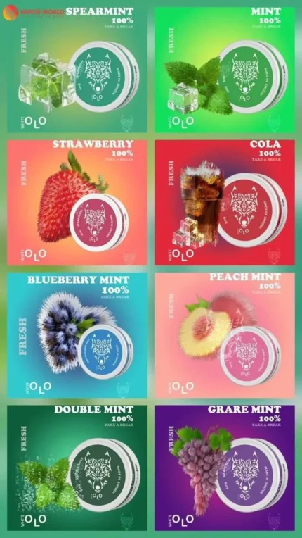 OLO Nicotine Pouches 6mg Category Image